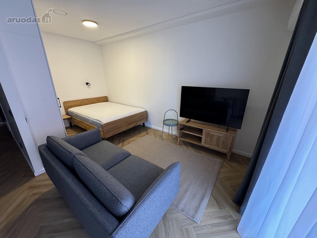 Nuomojamas kokybiškai įrengtas 30 m² vieno - nuotraukos Nr. 19