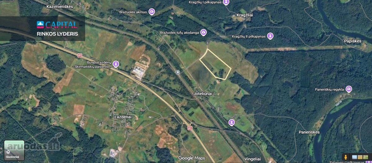 Parduodamas 10,8 ha žemės ūkio paskirties - nuotraukos Nr. 8