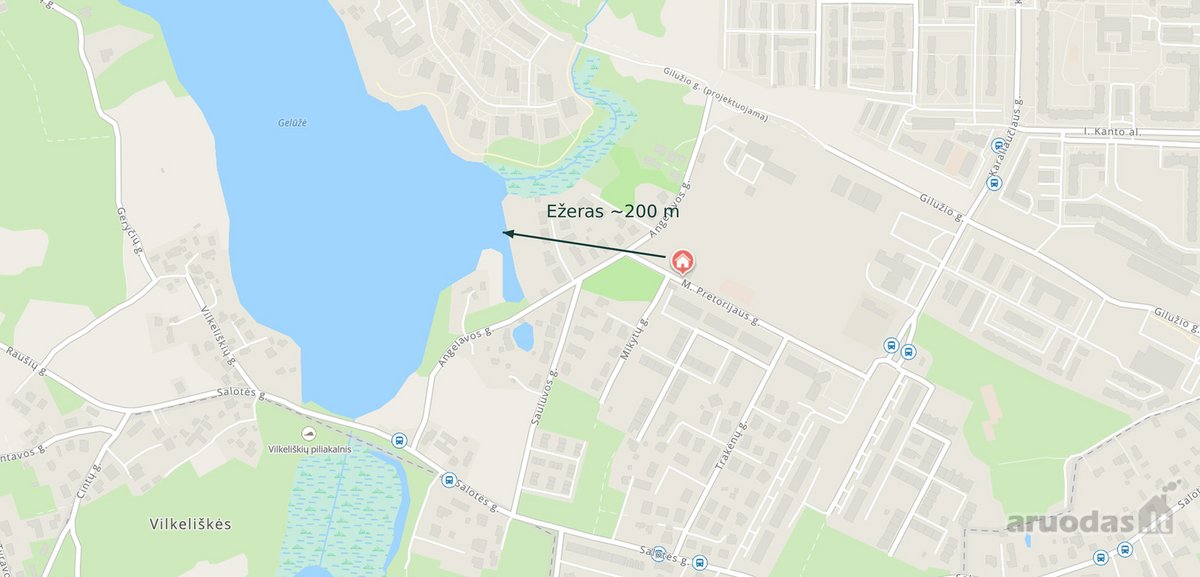 Erdvus 98 M² Butas Per Du Aukštus Pilaitėje  - nuotraukos Nr. 11