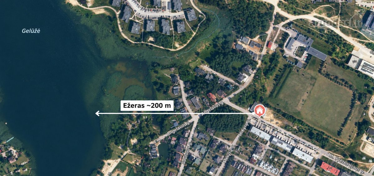 Erdvus 98 M² Butas Per Du Aukštus Pilaitėje  - nuotraukos Nr. 10