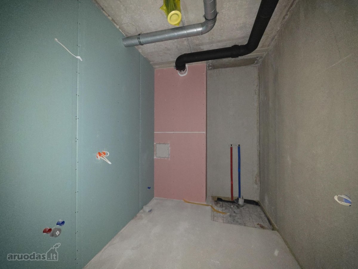 Parduodamas 52 kv. m. dalinai įrengtas 2 - nuotraukos Nr. 9