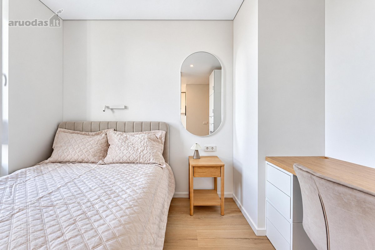 Nuomojamas kokybiškai įrengtas naujas 30 m² 1 - nuotraukos Nr. 9