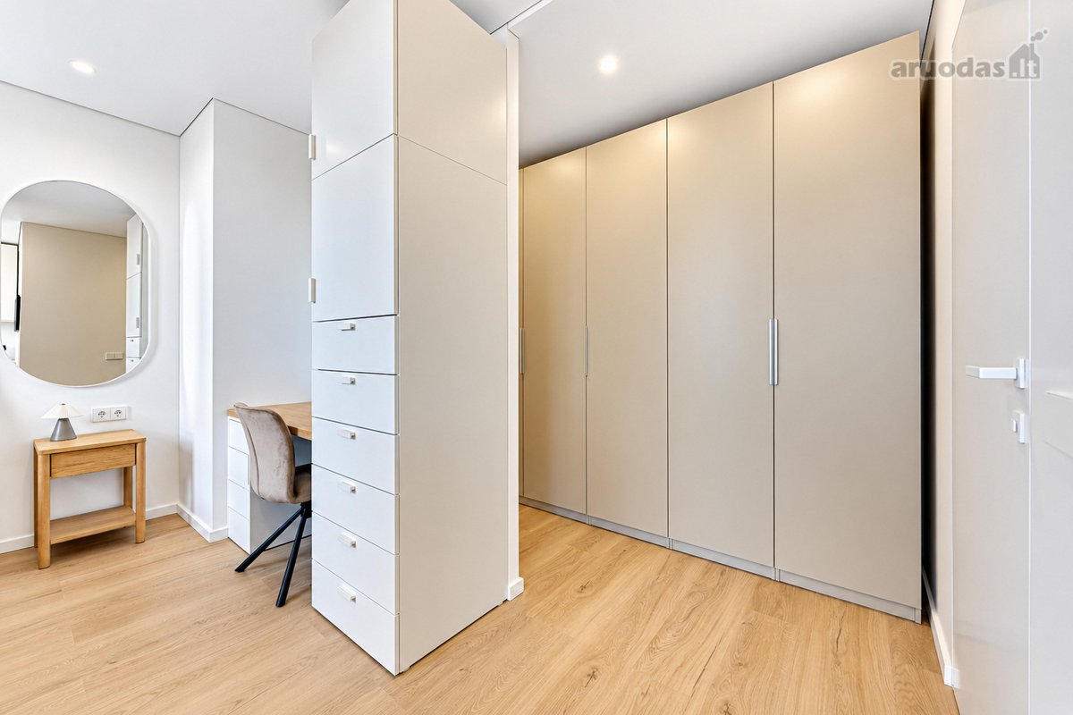 Nuomojamas kokybiškai įrengtas naujas 30 m² 1 - nuotraukos Nr. 13