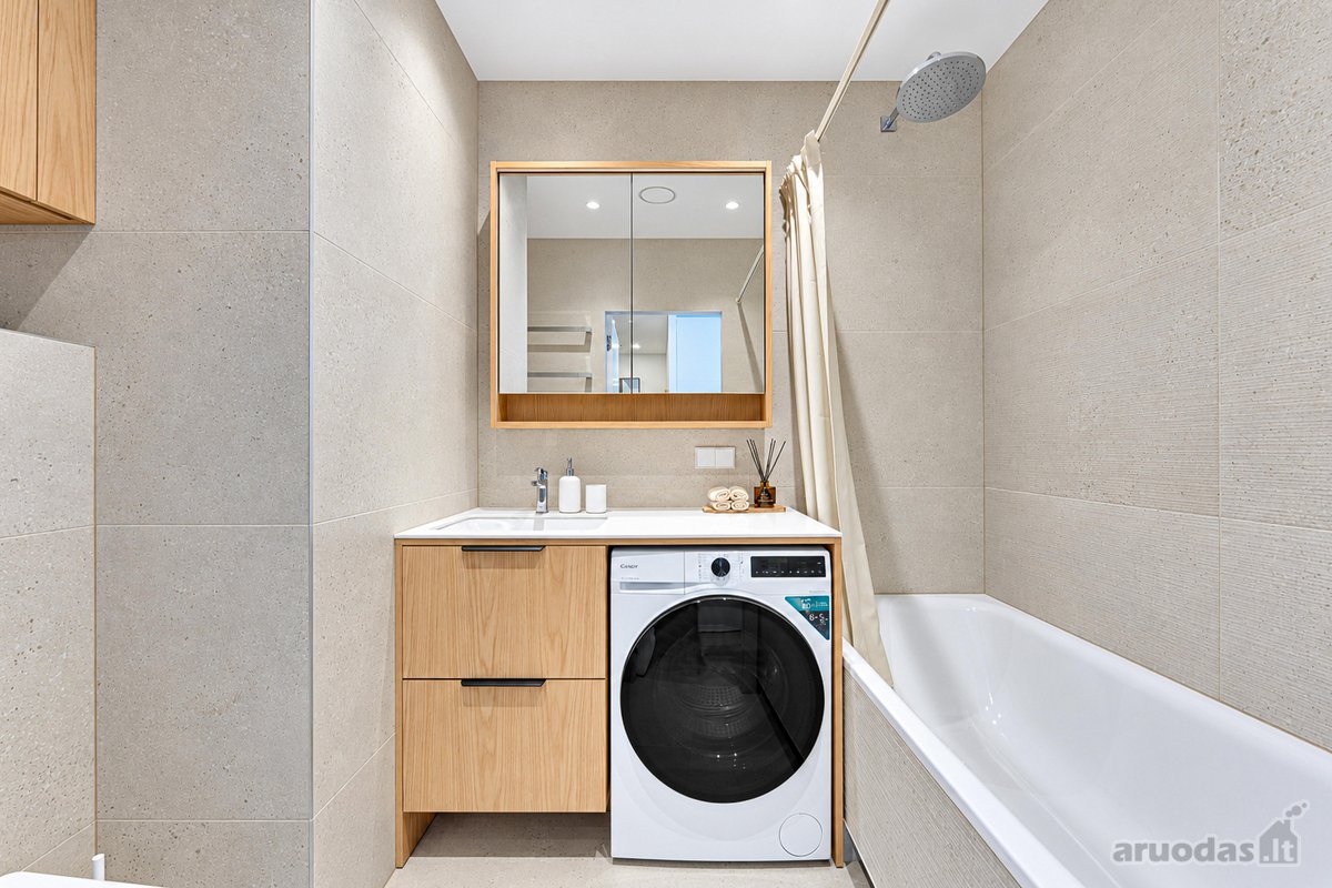 Nuomojamas kokybiškai įrengtas naujas 30 m² 1 - nuotraukos Nr. 15