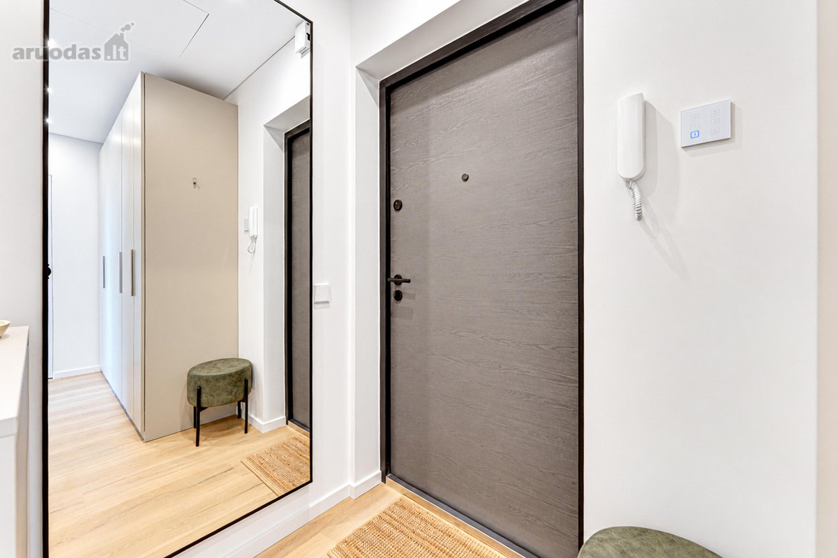 Nuomojamas kokybiškai įrengtas naujas 30 m² 1 - nuotraukos Nr. 19