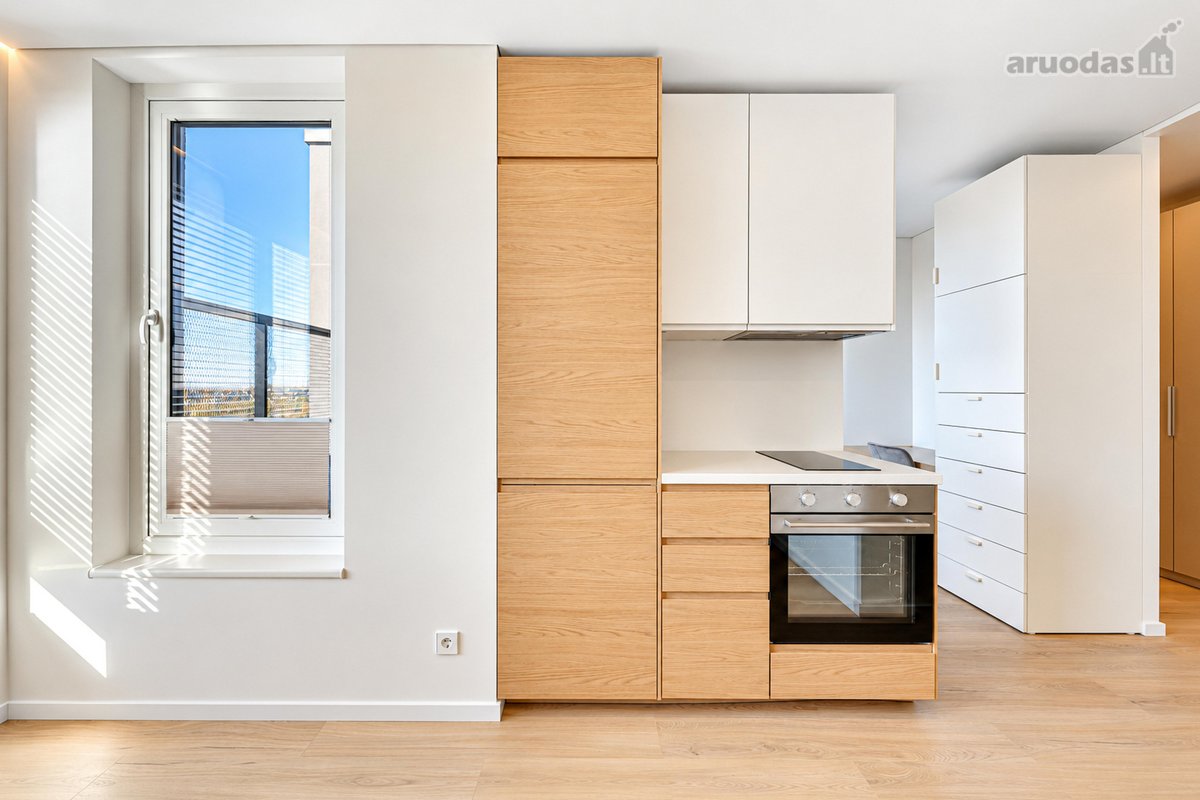Nuomojamas kokybiškai įrengtas naujas 30 m² 1 - nuotraukos Nr. 7