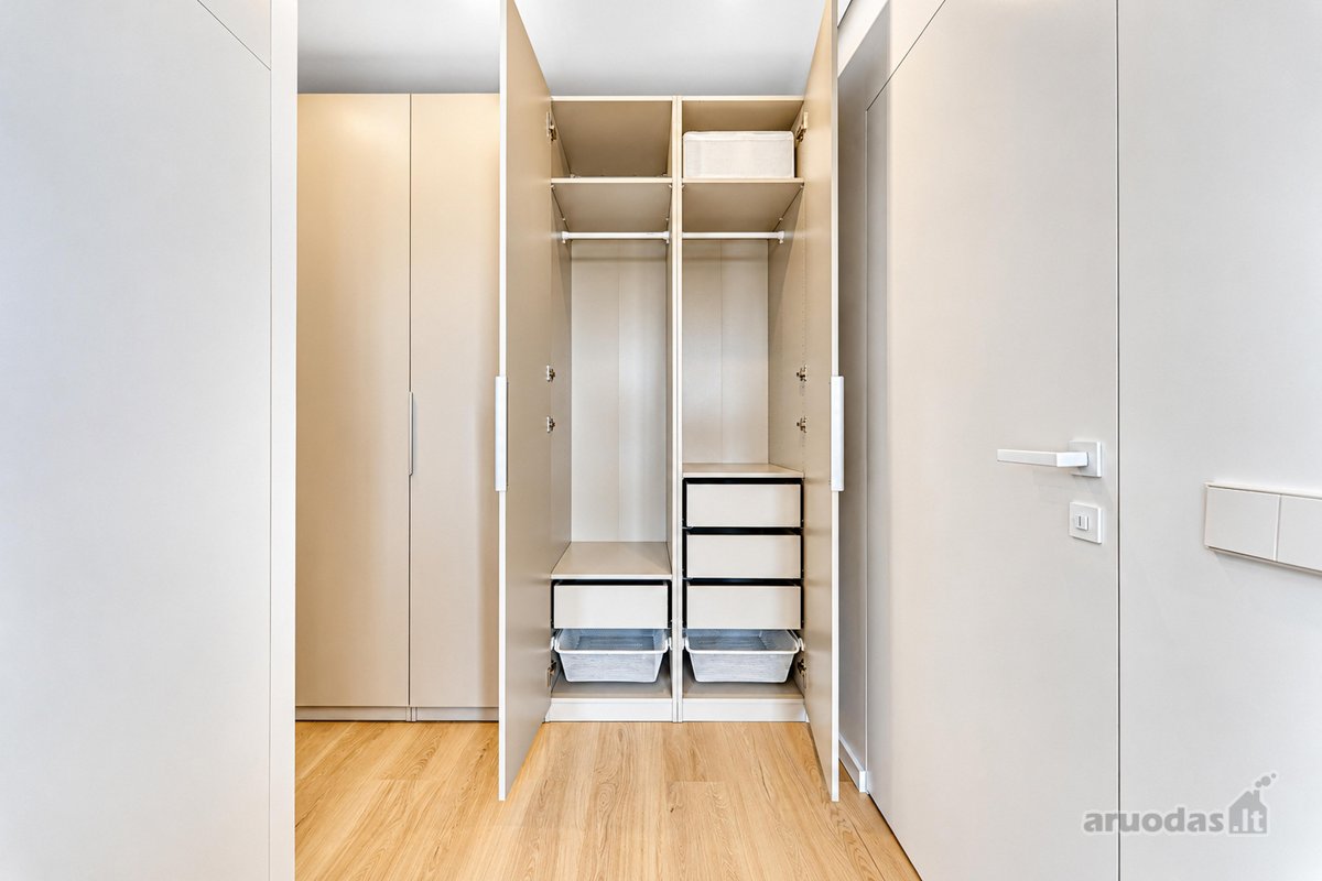 Nuomojamas kokybiškai įrengtas naujas 30 m² 1 - nuotraukos Nr. 14