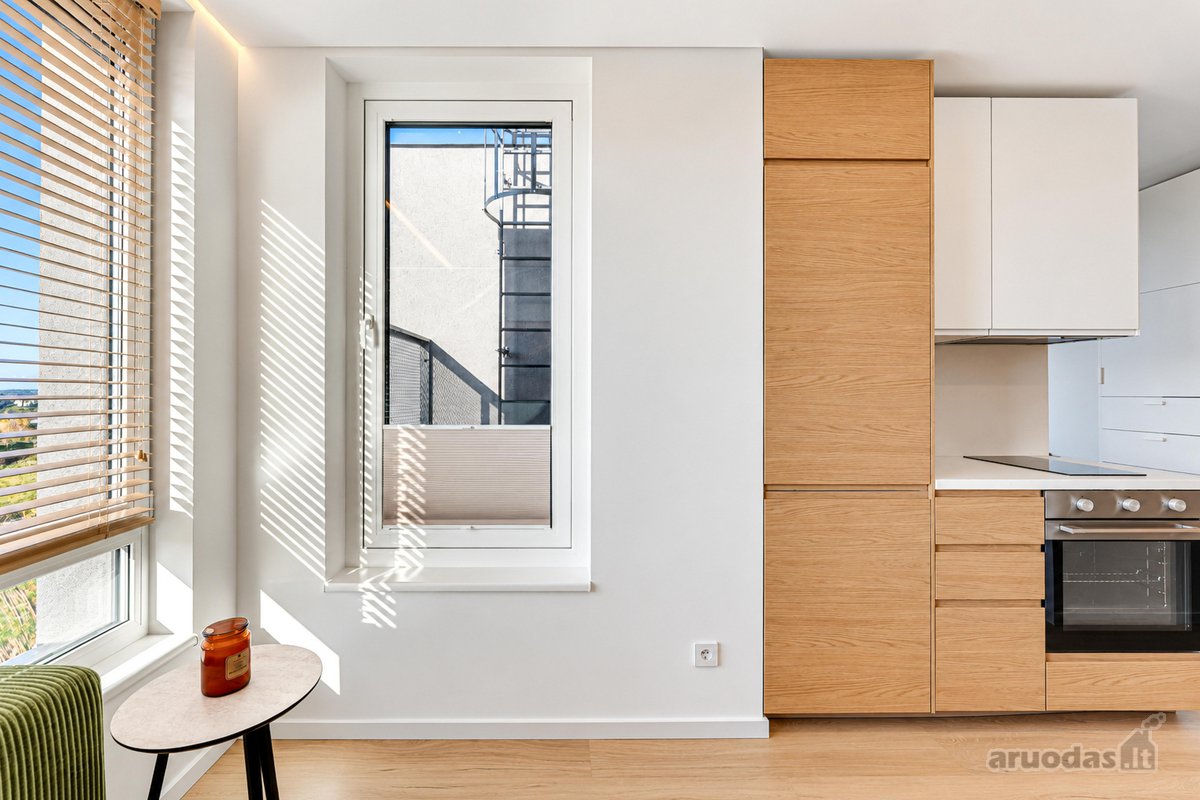 Nuomojamas kokybiškai įrengtas naujas 30 m² 1 - nuotraukos Nr. 8
