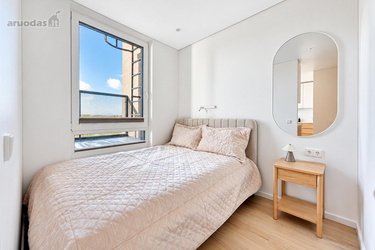 Nuomojamas kokybiškai įrengtas naujas 30 m² 1 - nuotraukos Nr. 10
