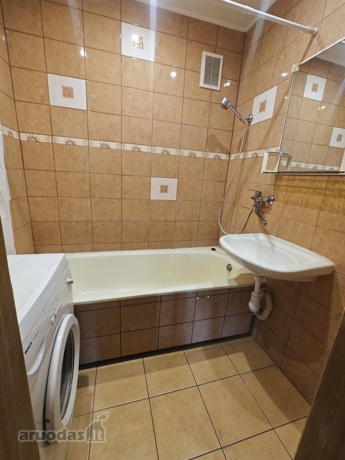 Nuomojamas tvarkingas, šviesus 2 kambarių - nuotraukos Nr. 5