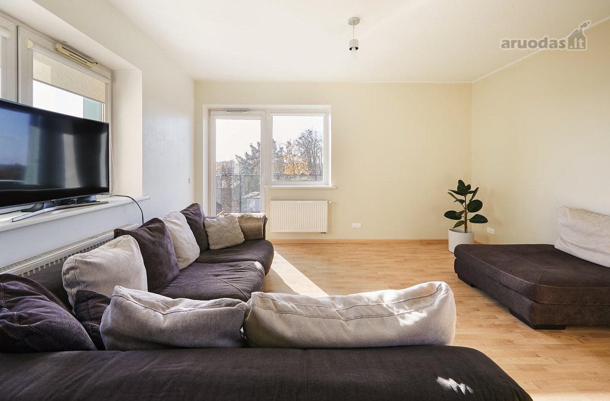 Pilnai Įrengtas Šviesus Ir Labai Erdvus Trijų - nuotraukos Nr. 5