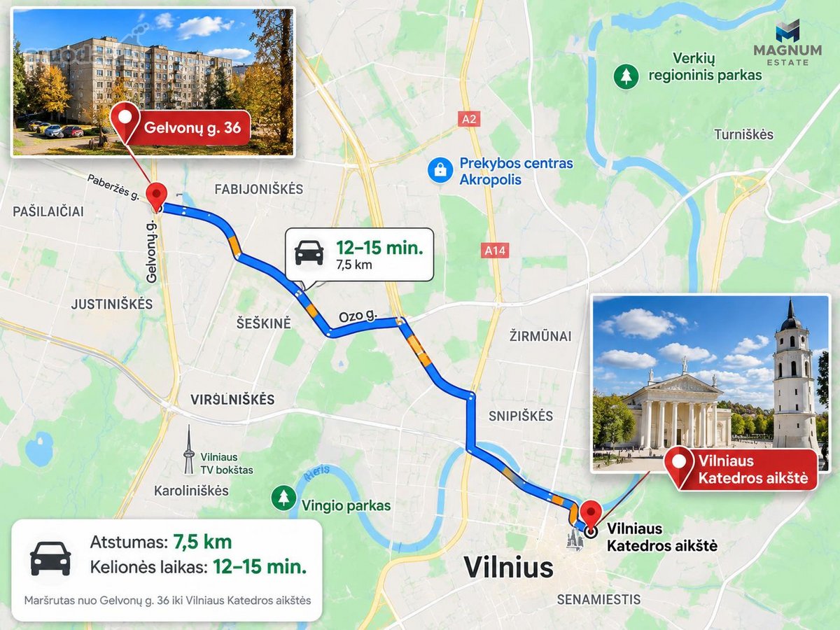Parduodamas Tvarkingas 3 Kambarių Butas - nuotraukos Nr. 29