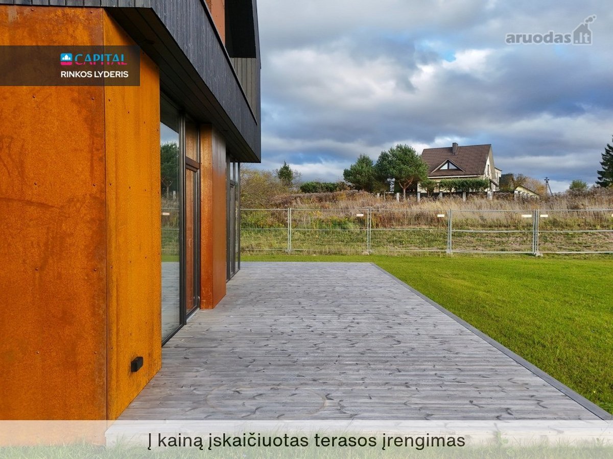 Modernūs A++ klasės namai šalia miško – vos - nuotraukos Nr. 5