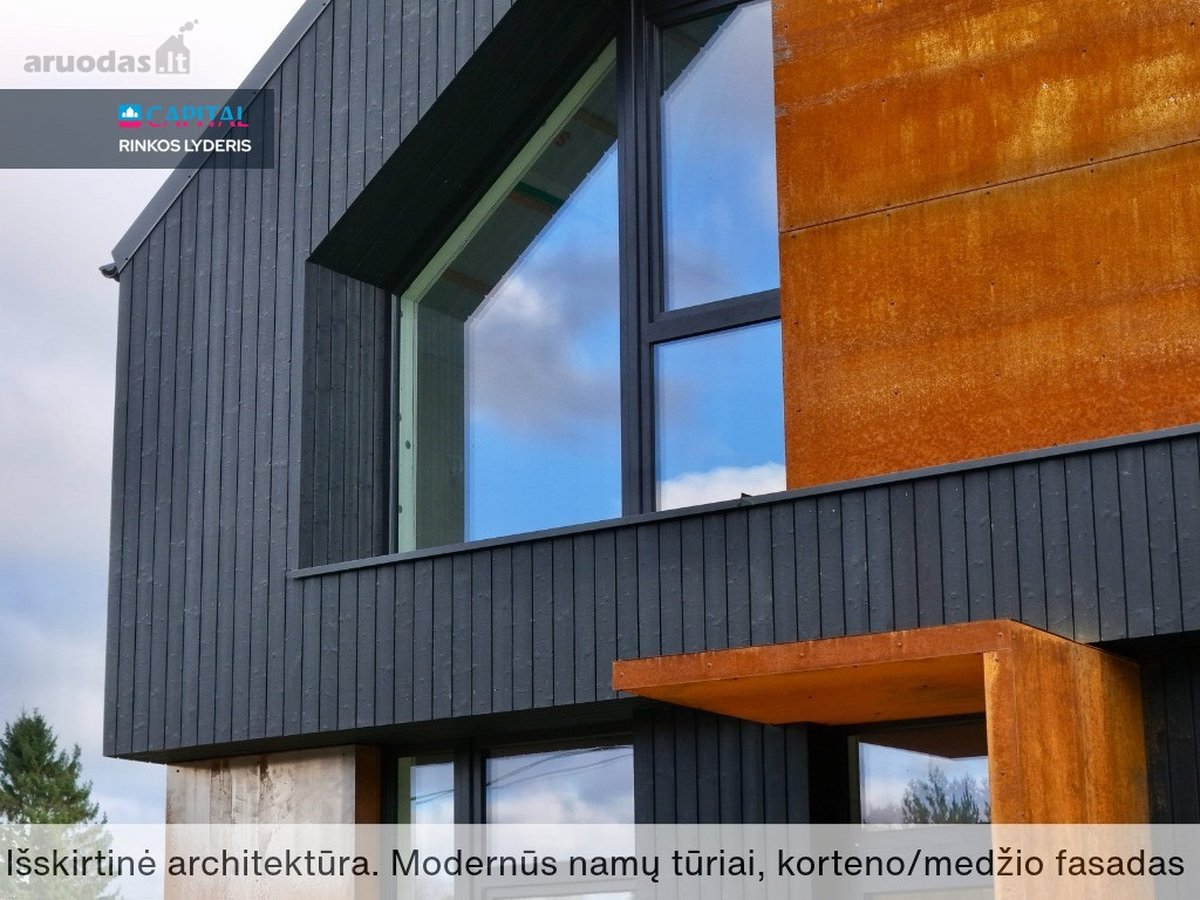 Modernūs A++ klasės namai šalia miško – vos - nuotraukos Nr. 6