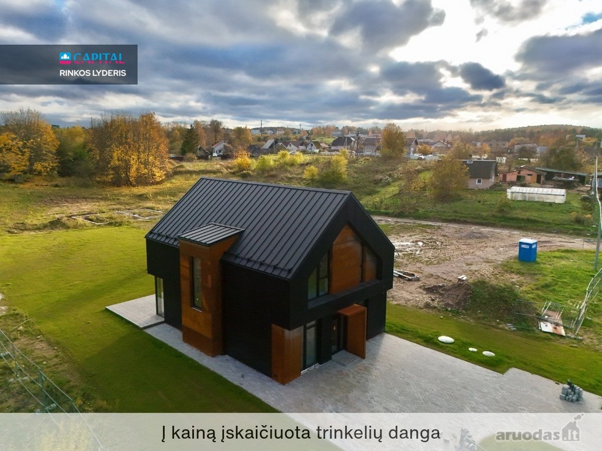 Modernūs A++ klasės namai šalia miško – vos - nuotraukos Nr. 12