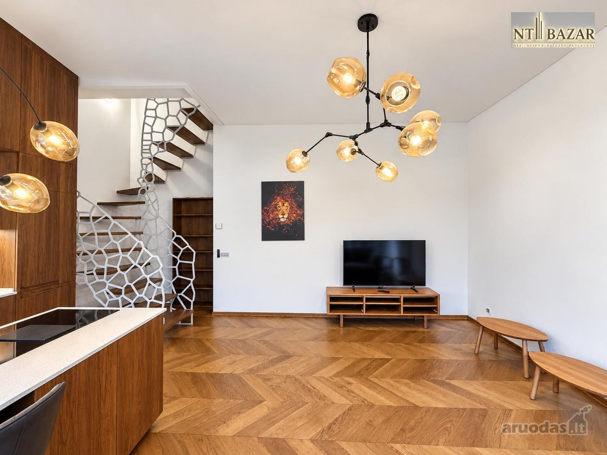 Išskirtinis Dviejų Aukštų Butas Su Terasa Ir - nuotraukos Nr. 8