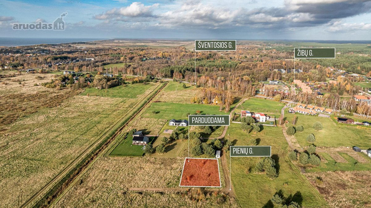 Parduodamas 15 Arų Žemės Sklypas Šventojoje, - nuotraukos Nr. 3