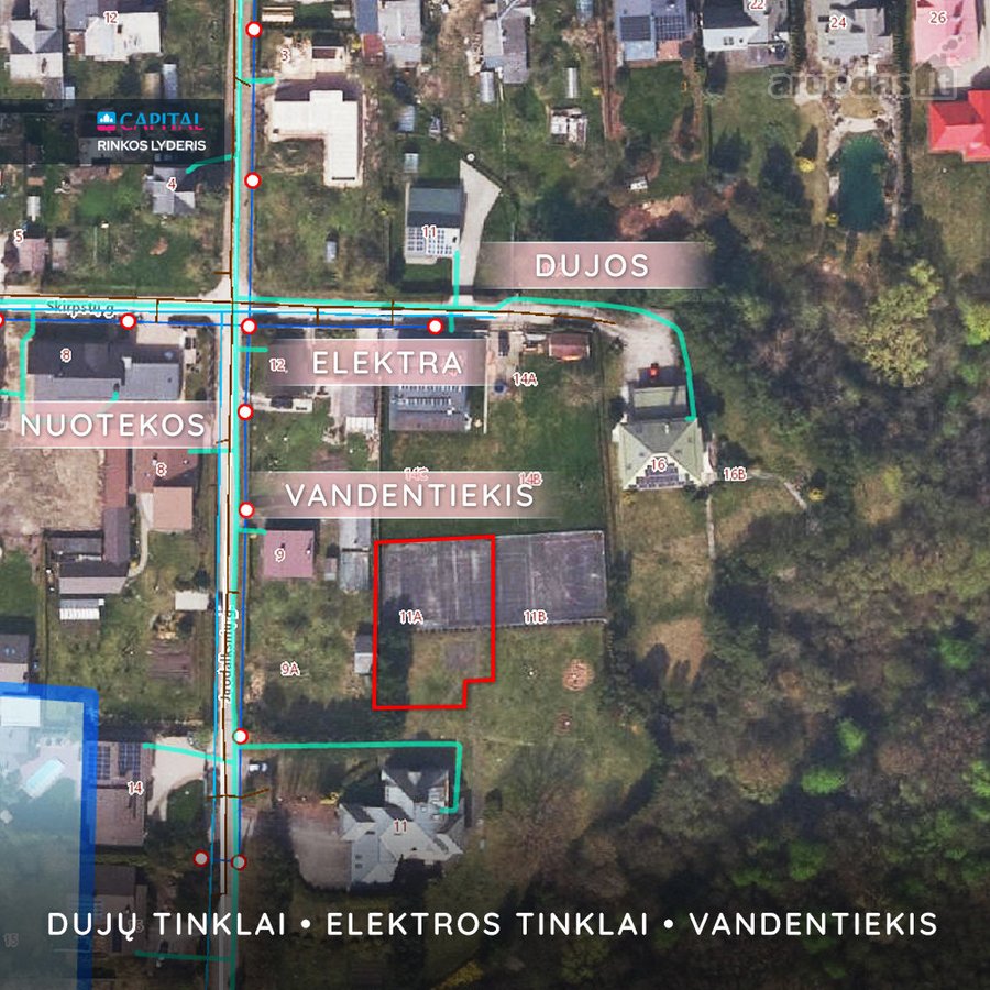 Parduodamas žemės sklypas Juodalksnių g. 11a, - nuotraukos Nr. 15