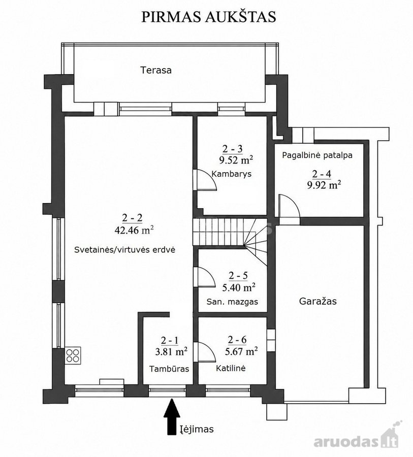 Parduodamas 2022 m. statybos, moderniai - nuotraukos Nr. 21