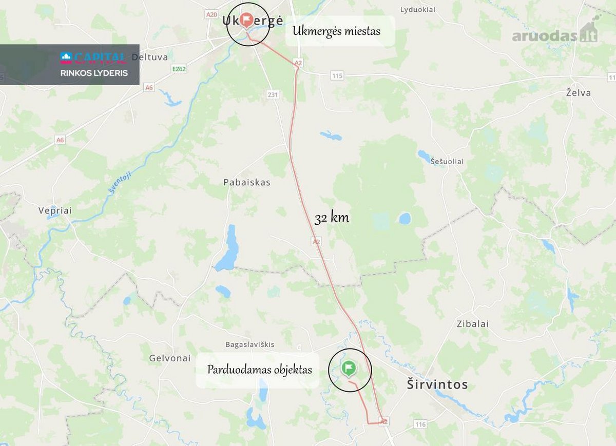 Širvintų R. Degučių Kaime Parduodamas 5,56 Ha - nuotraukos Nr. 4