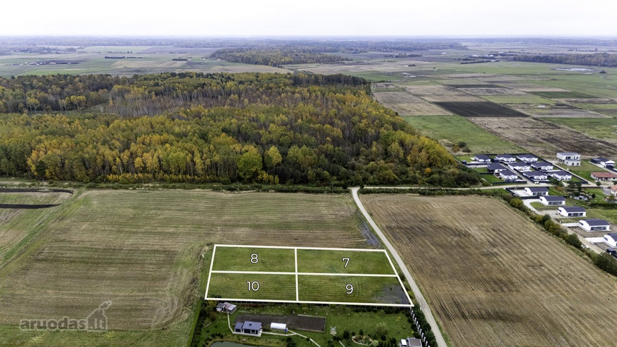Parduodami 4 sklypai po 13 arų - būk pirmas - nuotraukos Nr. 2