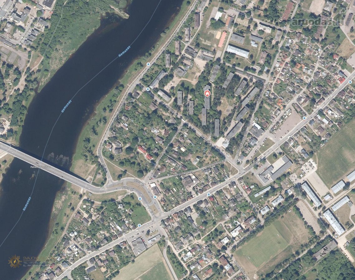 Išnuomojamas trijų kambarių butas Panemunėje - nuotraukos Nr. 15