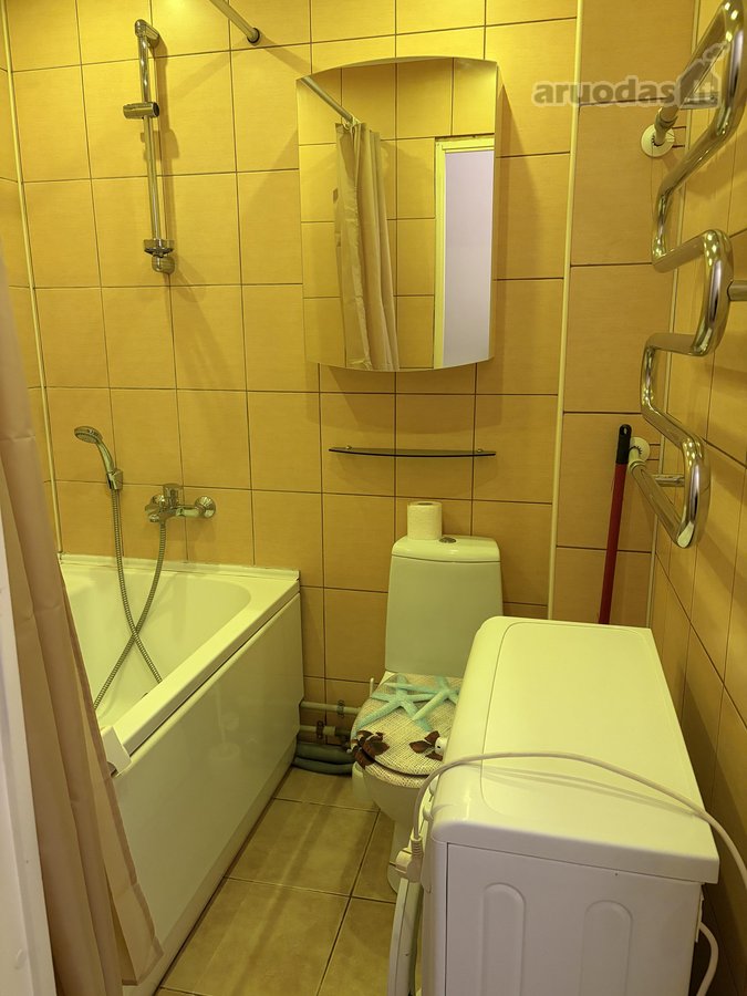 Ilgalaikei nuomai išnuojamas 1 kambario butas - nuotraukos Nr. 9