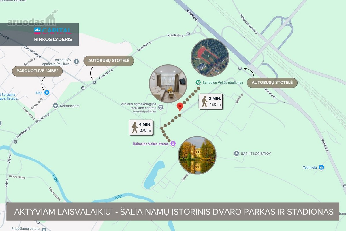 Nuomojamas Šviesus 3 Kambarių Butas Parko G., - nuotraukos Nr. 17