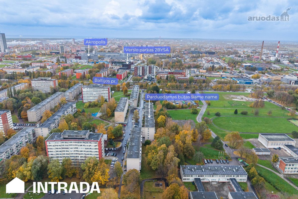 Parduodamas 2 Kambarių Butas Baltijos - nuotraukos Nr. 37