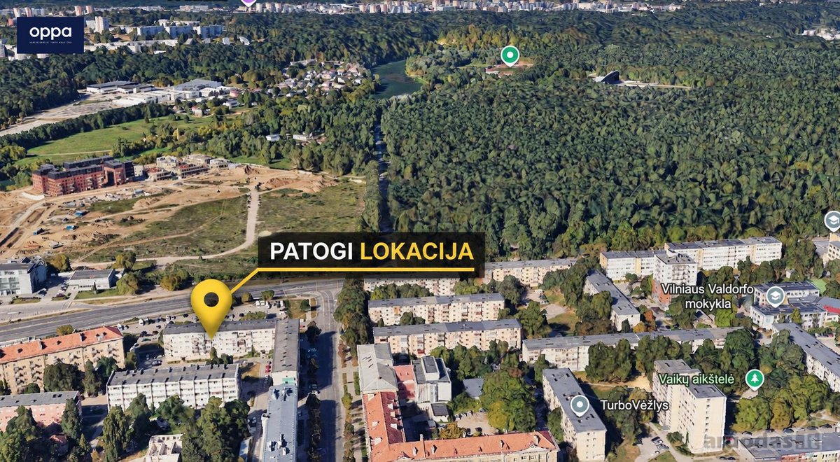Jaukus 1 Kambario Butas Su Vaizdu Į Vingio - nuotraukos Nr. 14