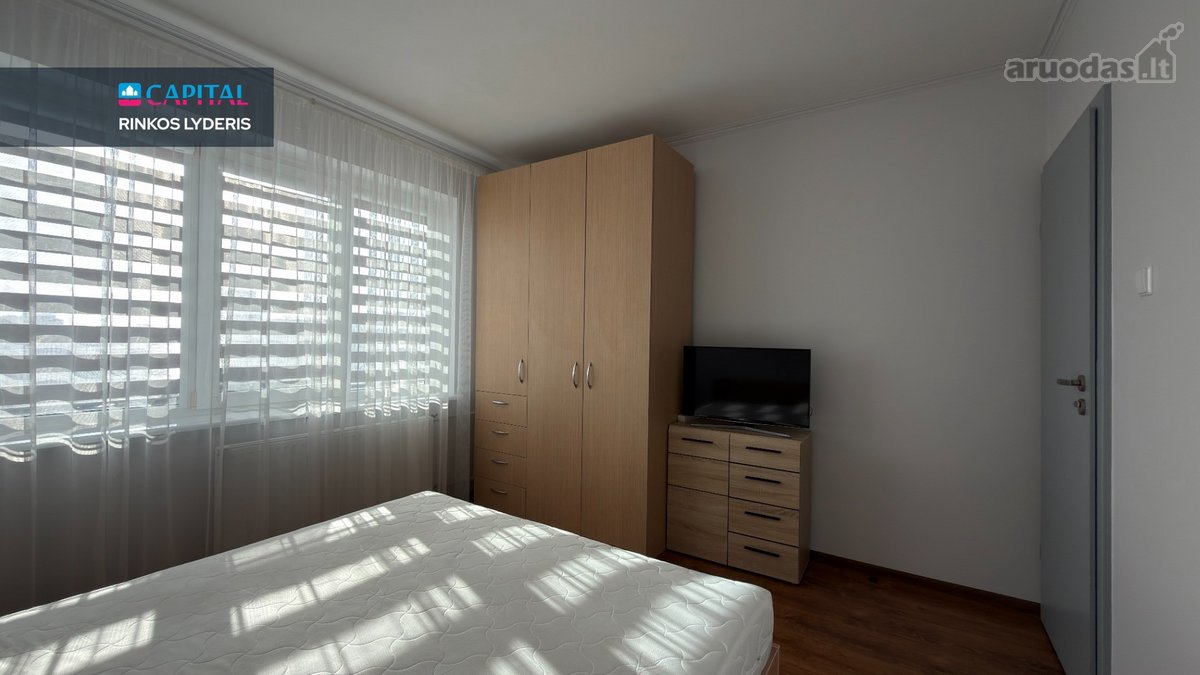 Parduodamas šviesus ir šiltas 3 kambarių - nuotraukos Nr. 6