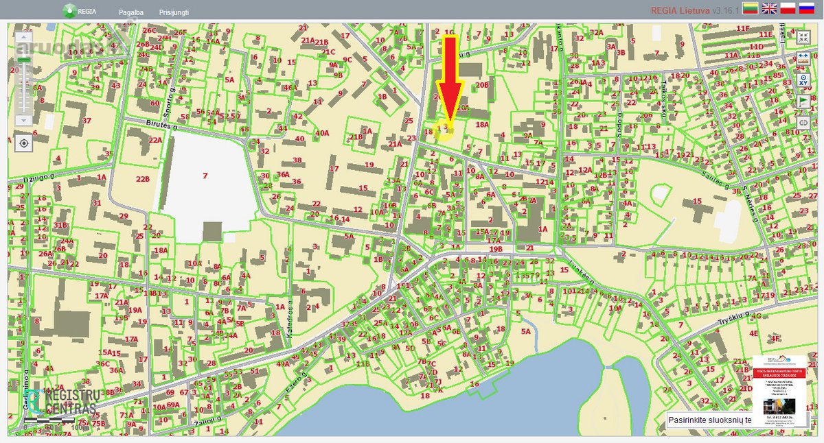 Centre, 36 arų sklypas, Laisvės g 3, Telšiai, - nuotraukos Nr. 6