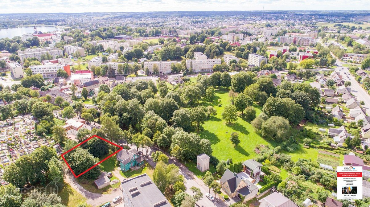 6 arų sklypas centrinėje miesto dalyje, - nuotraukos Nr. 2