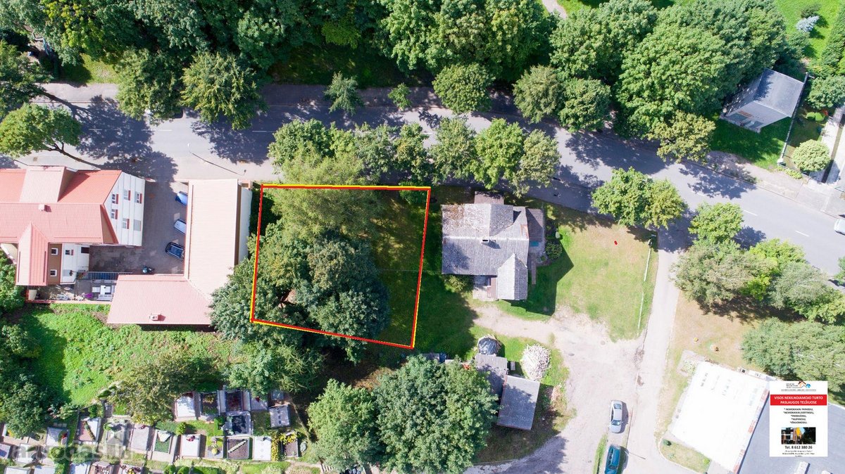 6 arų sklypas centrinėje miesto dalyje, - nuotraukos Nr. 4
