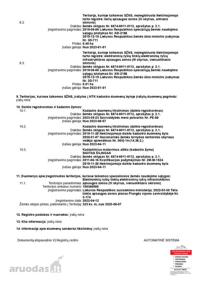 Parduodamas komercinės paskirties sklypas - nuotraukos Nr. 10
