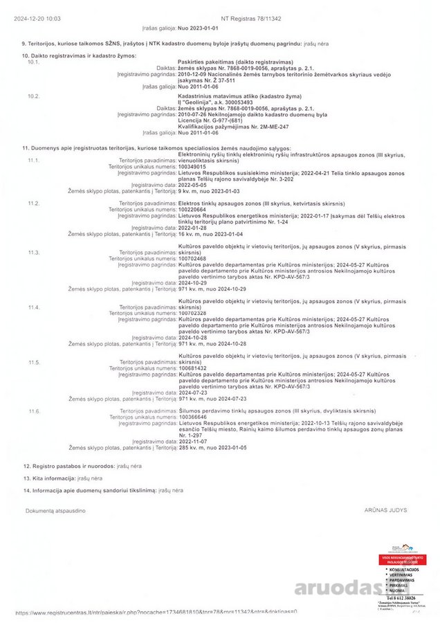 Parduodamas sklypas adresu Respublikos g 71a, - nuotraukos Nr. 9