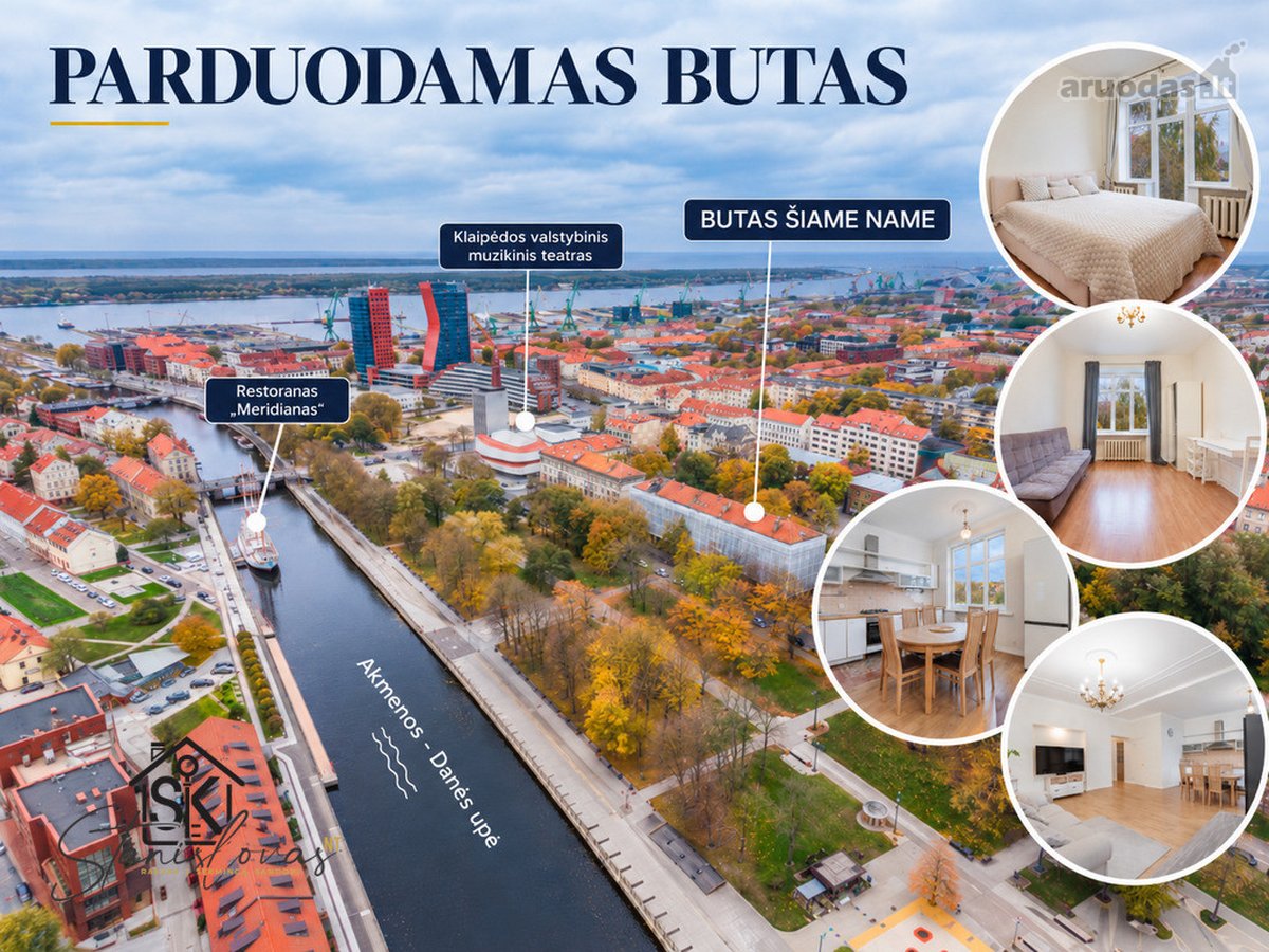 Parduodamas Erdvus 3 Kambarių Butas Klaipėdos - nuotraukos Nr. 2