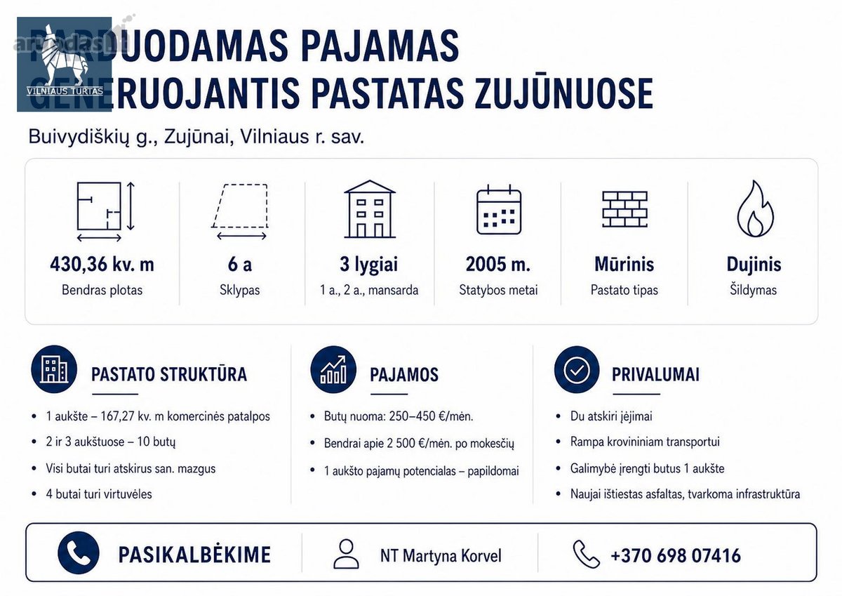 Parduodamas visas mišrios paskirties pastatas - nuotraukos Nr. 4