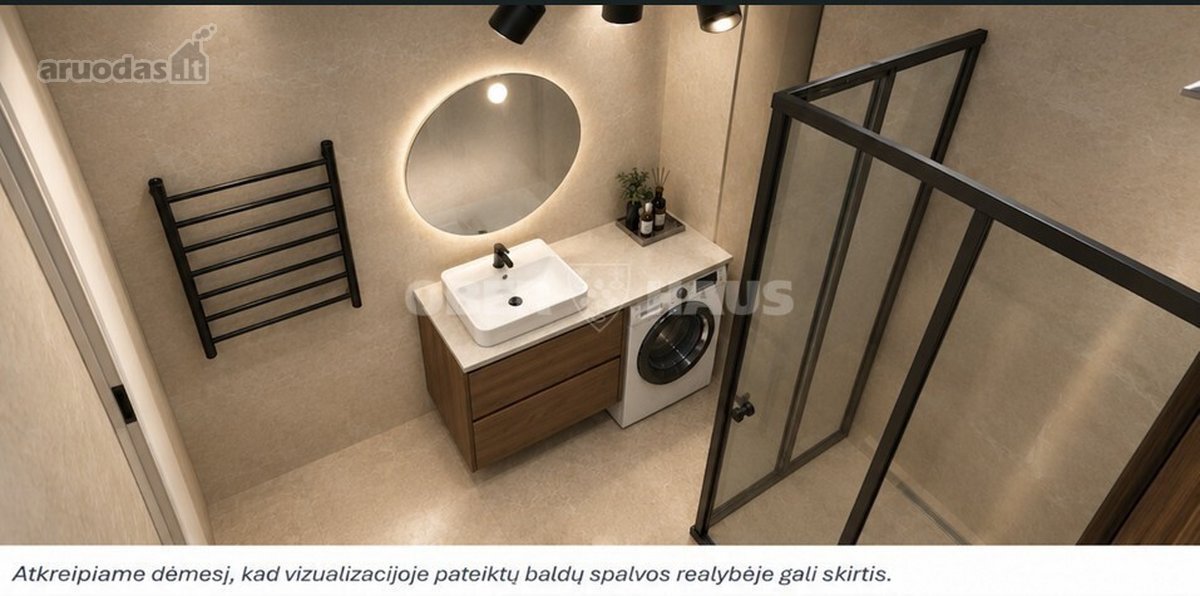 Parduodamas 2 k. butas su pilna apdaila ir - nuotraukos Nr. 8