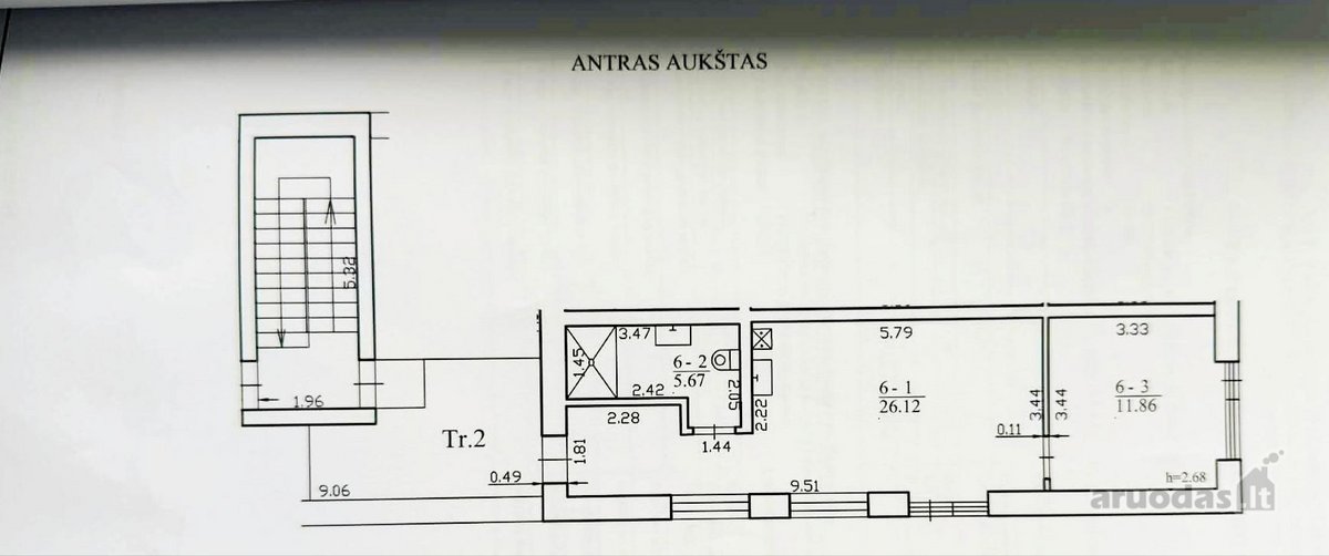 Parduodamas 2 Kambarių Butas Su Terasa Ir - nuotraukos Nr. 20