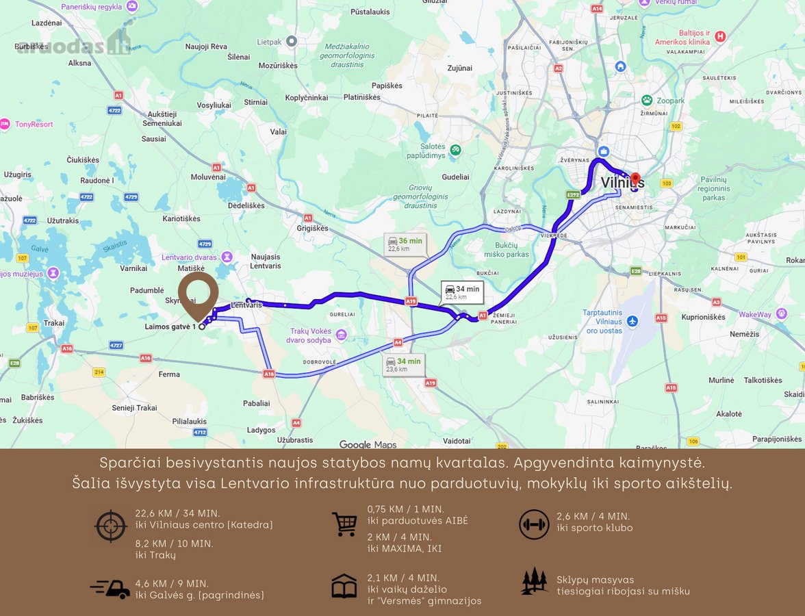 Parduodamas 51 Sklypo Masyvas Su Statybos - nuotraukos Nr. 40