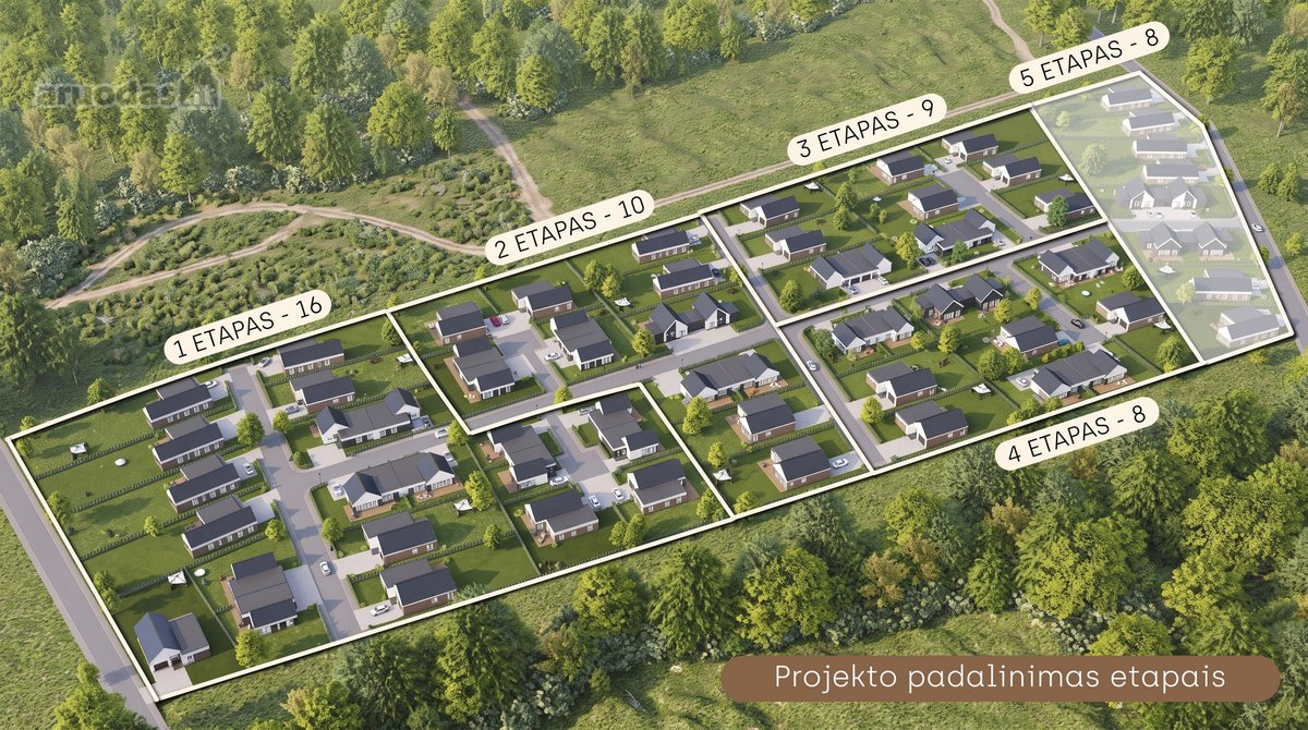 Parduodami Žemės Sklypai Su Statybos Leidimu - nuotraukos Nr. 5
