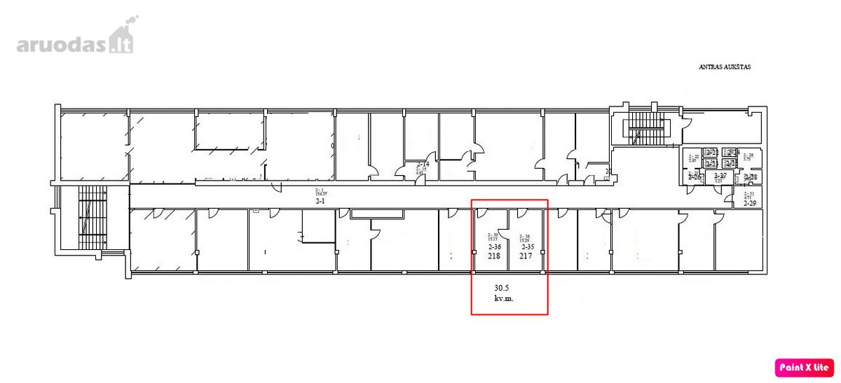 Išnuomojamos nuo 16 m² - 176 m² - nuotraukos Nr. 4