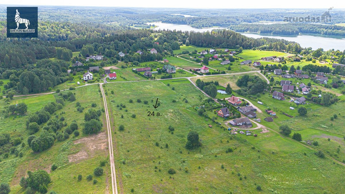Parduodamas 24 arų namų valdos sklypas ramiam - nuotraukos Nr. 5