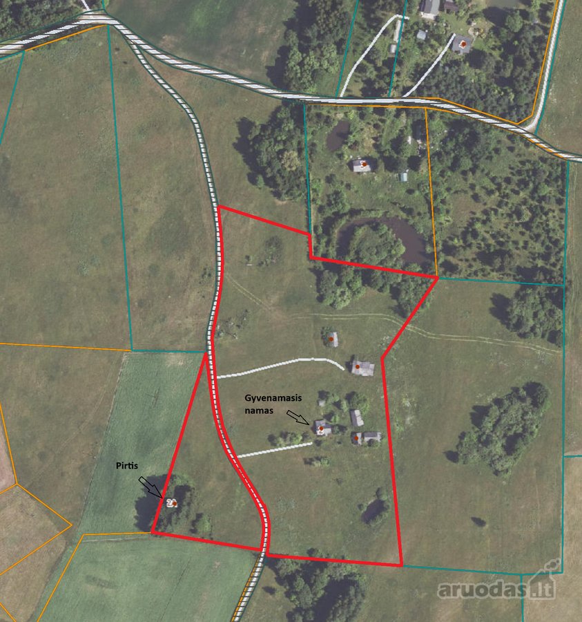 Sodyba Su 3,2 Ha Sklypu Ir Tvenkiniu Molėtų - nuotraukos Nr. 16