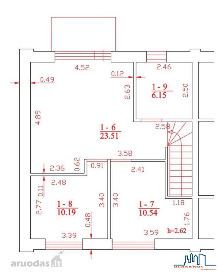 Parduodame 3 kambarių, 50m² bendrojo ploto, - nuotraukos Nr. 8