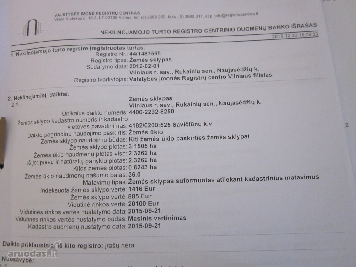 Parduodu be tarpininkų. Atlikti kadastriniai - nuotraukos Nr. 11