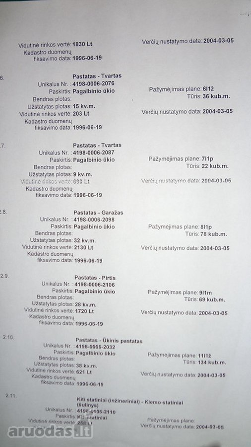 Namo Privalumai:  - nuotraukos Nr. 17