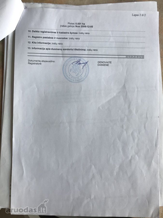 Registro n.44/671278 - nuotraukos Nr. 9