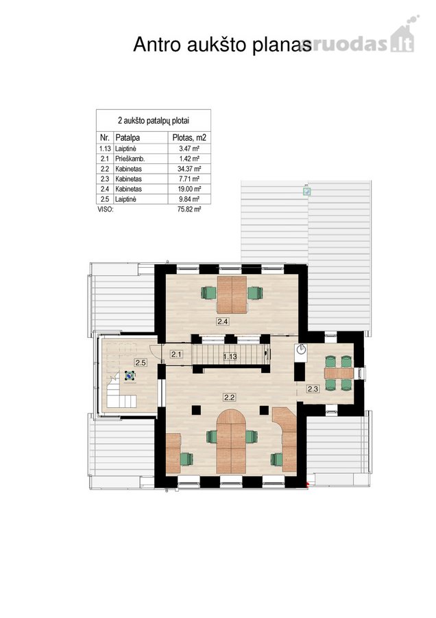 Klaipėdos miesto centre, išnuomojamos - nuotraukos Nr. 21
